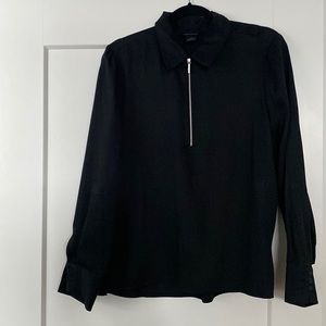 Black Club Monaco shirt used once. Size L